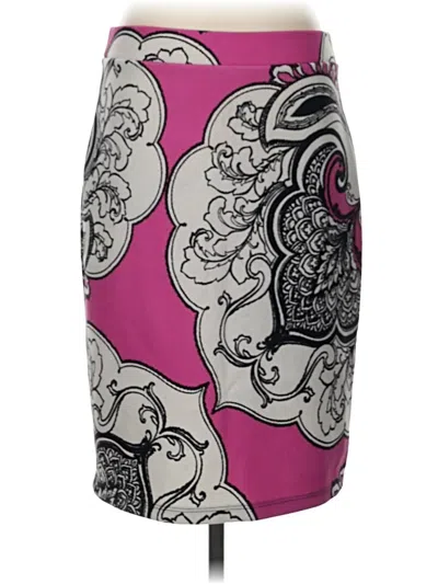 Pre-owned Sunny Leigh Formal Skirt In Pink
