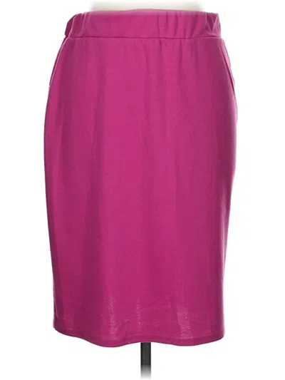 Pre-owned Sunny Leigh Formal Skirt In Purple