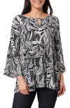 Sunny Leigh Pleated Keyhole Top