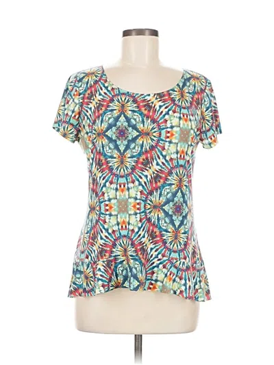 Pre-owned Sunny Leigh Short Sleeve T-shirt In Blue