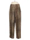 Sunny Leigh Silk Pants In Brown