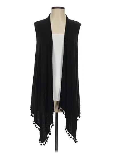 Pre-owned Sunny Leigh Vest In Black