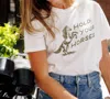 Sunny Somewhere Hold Your Horses Tee In White In White