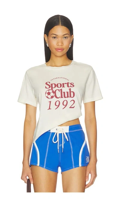 Sunny Somewhere Sports Club 1992 Tee In 오프 화이트