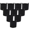 Sunnydaze 5-gallon Garden Grow Bag With Handles Nonwoven Polypropylene Fabric, Black, 10pc