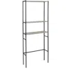 Sunnydaze 3 Shelf Iron And Veneer Over The Toilet Etagere Bathroom Storage Cabinet Space Saver