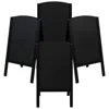 Sunnydaze 32 In. X 18 In. Double-sided Rounded A-frame Chalkboard With Chalk And Eraser