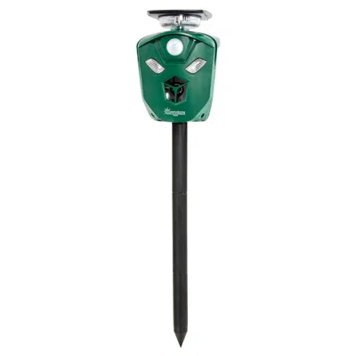 Sunnydaze 360-degree Solar Ultrasonic Animal Repeller -19.5" H