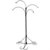 Sunnydaze 4-arm Hanging Flower Plant Basket Stand With Adjustable Arms 84in Tall