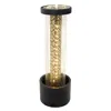 Sunnydaze 41.25" H Glittering Rain Zinc Outdoor Water Fountain With Warm White Led Lights
