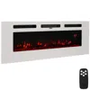Sunnydaze 50" Indoor Wall-mounted Or Recesssed Installation Electric Fireplace