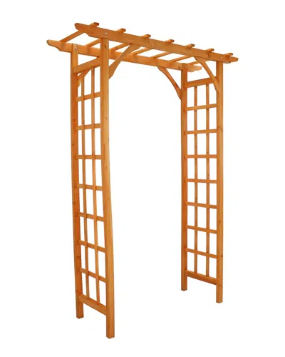 Sunnydaze 78in Weatherproof Wooden Arbor For Gardening, Walkways, & Wedding  Décor In Multi