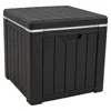 Sunnydaze 9-gallon Outdoor Cooler Box - Polypropylene Resin - Black