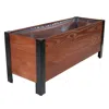 Sunnydaze Acacia Wood Raised Garden Bed With Removable Planter Bag - 14.75" H