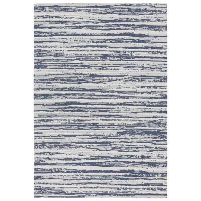 Sunnydaze Allusive Boundaries Indoor Area Rug In Midnight - 5 Ft. X 7 Ft.