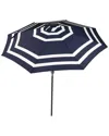 Sunnydaze Aluminum Outdoor Solar Patio Umbrella -tilt & Crank In Blue