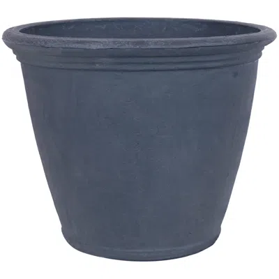 SUNNYDAZE ANJELICA POLYRESIN OUTDOOR UNBREAKABLE DOUBLE-WALLED UV-RESISTANT FLOWER POT PLANTER - 24" DIAMETER