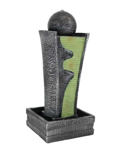 SUNNYDAZE SUNNYDAZE ART DECO RIPPLING STREAM OUTDOOR WATER FOUNTAIN