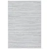 Sunnydaze Artistic Storms Indoor And Outdoor Patio Aria Rug In Iced Silver - 5 Ft. X 7 Ft.