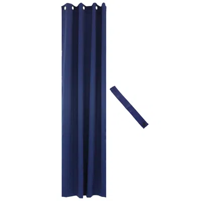 Sunnydaze Blackout Curtain Panel With Grommet Top - 52 X 120 In. In Blue