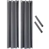 Sunnydaze Blackout Curtain Panel With Grommet Top - 52 X 96 In. - Set Of 2