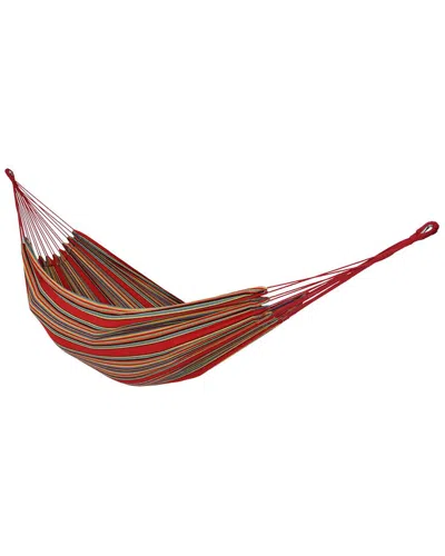 Sunnydaze Brazilian Double Hammock 2 Person Portable Hammock Bed In Multi