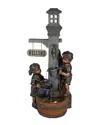Sunnydaze Children W/ Faucet Outdoor Water Fountain In Grey