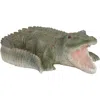 Sunnydaze Chloe The Crabby Crocodile Polystone Statue