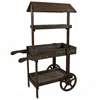 Sunnydaze Country Market Flower Cart Display Stand - 49.25" H