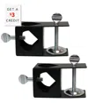 SUNNYDAZE SUNNYDAZE DECK CLAMP FOR OUTDOOR TORCHES TO MOUNT TO HANDRAIL/RAILING WITH $3 CREDIT