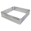 Sunnydaze Decor Galvanized Steel Rectangle-shaped Raised Garden Bed In Grey