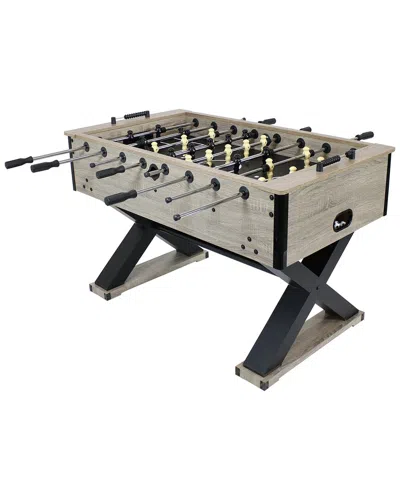 Sunnydaze Delano Indoor Foosball Table In Gray