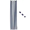 Sunnydaze Designer Eyelet Outdoor Light Filtering Curtain Panel With Grommet Top - 52" X 108"