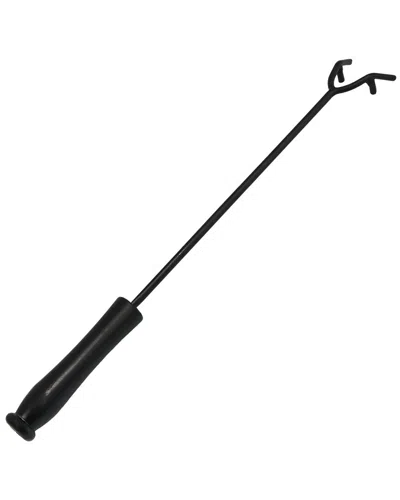 SUNNYDAZE DNU UNPROFITABLE SUNNYDAZE FIRE POKER 16IN BLACK STEEL FIRE PIT TOOL WITH HEAT-RESISTANT HANDLE