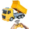 Sunnydaze Dump And Drive Remote Control Dump Truck - 1:20 Scale