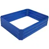SUNNYDAZE GALVANIZED RECTANGLE RAISED GARDEN BED - 4' X 3'