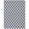 Sunnydaze Geometric Affinity Indoor Area Rug In Steel Blue - 8 Ft. X 10 Ft.