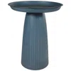 Sunnydaze Gleeful Garden Metal Outdoor Bird Bath