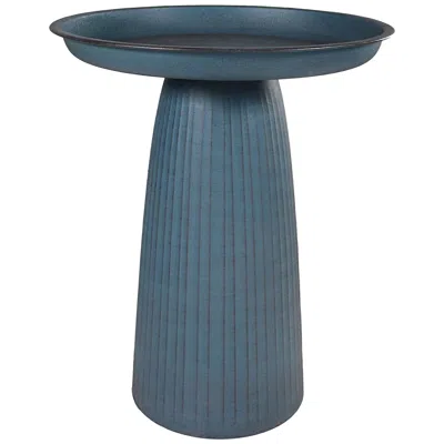 Sunnydaze Gleeful Garden Metal Outdoor Bird Bath
