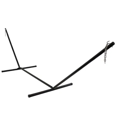 Sunnydaze Hammock Stand With Heavy-duty Steel Beam Construction - 350 Lb Weight Capacity/12' Stand