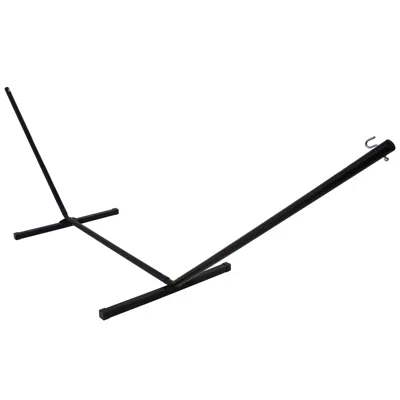 SUNNYDAZE HAMMOCK STAND WITH HEAVY-DUTY STEEL BEAM CONSTRUCTION - 350 LB WEIGHT CAPACITY/12' STAND