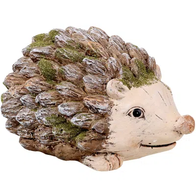 Sunnydaze Hazel The Hedgehog Statue - Indoor/outdoor Decorative Figurine - 7"