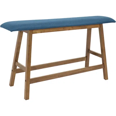 Sunnydaze Weathered Counter-height Bench In Brown