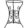 Sunnydaze Indoor/outdoor Decorative Steel Scroll Gazing Ball Stand For 10" Or 12" Outdoor Garden Gazing Globes