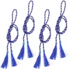 Sunnydaze Indoor/outdoor Decorative Window Curtain Rope Tassel Tiebacks - 42.5" - 4pc