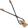 Sunnydaze Indoor/outdoor Fireplace Or Fire Pit Heavy-duty Metal Firewood Log Grabber Tool - 40" - Black