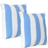 Sunnydaze Indoor/outdoor Weather-resistant Polyester Lumbar Decorative Pillow With Zipper Closure - 12" X 20" 