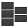 Sunnydaze Large Magnetic Chalkboard For Wall With Pine Frame And Chalk And Eraser - 36" X 24" - 5pk