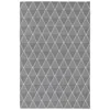 Sunnydaze Lattice Perfection Indoor Area Rug In Charcoal - 5 Ft. X 7 Ft.