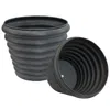 Sunnydaze Macetero De Exterior Molly Metal - Juego De 2